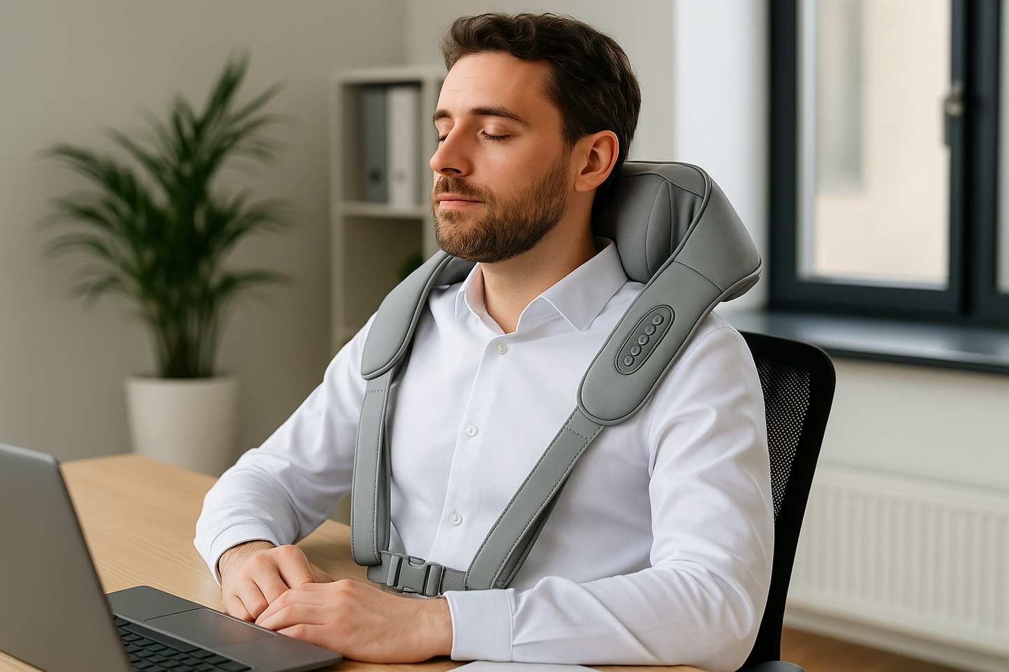 Professionnel avec le masseur REVIRA