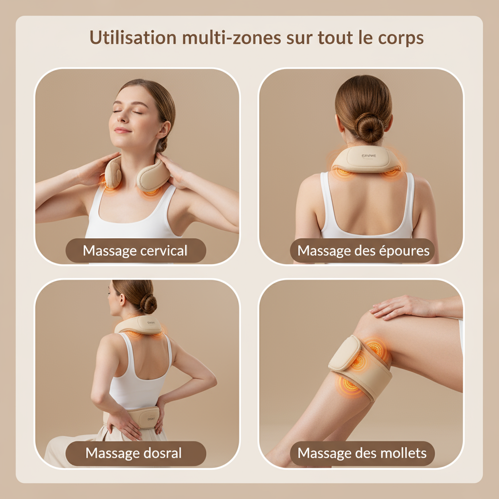 Utilisation multi-zones tout le corps