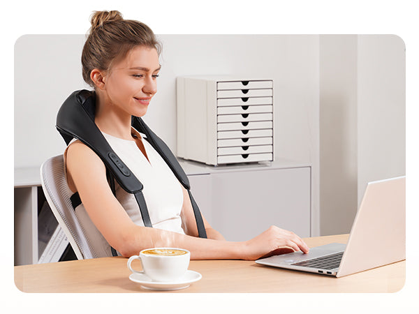 Masseur Shiatsu Cervical Chauffant REVIRA