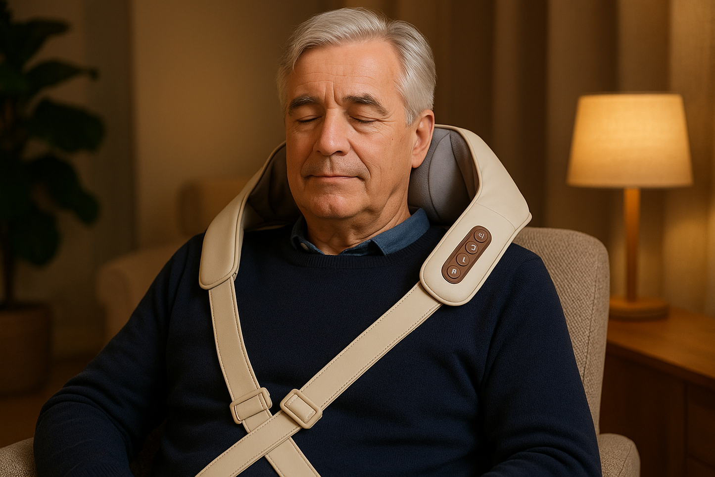 Masseur Shiatsu Cervical Chauffant REVIRA